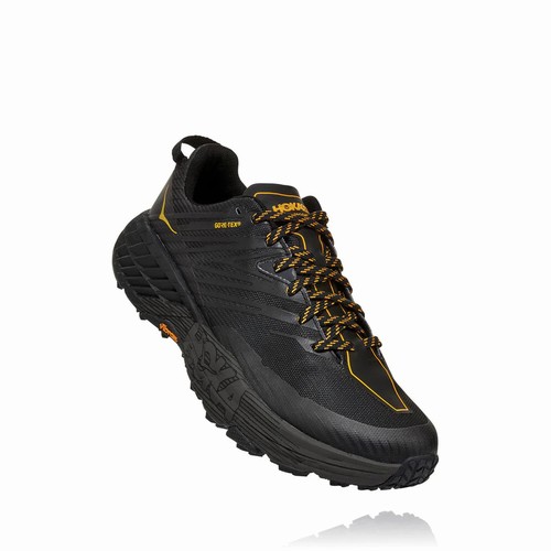 Hoka One One SPEEDGOAT 4 GORE-TEX Trail Running Shoes For Men India Black IN-2306